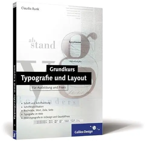 Produktbild: Grundkurs Typografie und Layout (Galileo Design)
