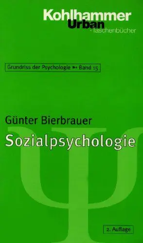 Produktbild: Sozialpsychologie (Grundriss der Psychologie)