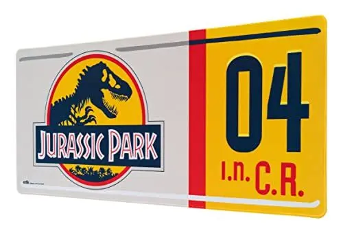 Produktbild: Grupo Erik Gaming Mauspad XXL Jurassic Park Gaming Mousepad XXL rutschfest und Wasserabweisend Mauspad Groß - Mouse Pad Gaming Schreibtischunterlage PC Zubehör Gaming