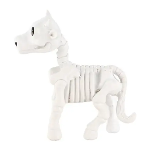 Produktbild: Gruselige Kuh-Skelett-Halloween-Dekoration, Harzstatue mit aufwendigen Details, geeignet für den Spuk im Innen- und Außenbereich