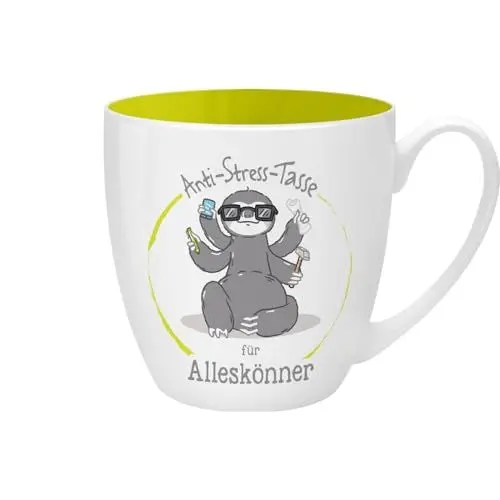 Produktbild: GRUSS & CO Anti-Stress-Tasse Motiv 