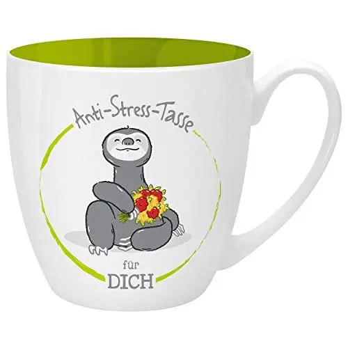 Produktbild: GRUSS & CO Anti-Stress-Tasse Motiv 