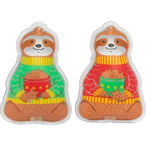 Produktbild: Gruss & CO Partner Handwärmer Motiv Faultier | Handwärmer-Set, Zwei Handwärmer in Faultier-Form, in Geschenkbox | Geschenk Weihnachten, 51119