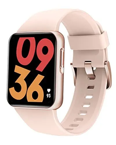 Produktbild: GRV Smartwatch für Damen Herren,1.4 Zoll Touch-Farbdisplay Fitnessuhr mit SpO2,Herzfrequenzmessung,Schrittzähler,Schlafmonitor,9 Trainingsmodi,Personalisiertem Zifferblatt,Stoppuhr,IP68 Wasserdicht