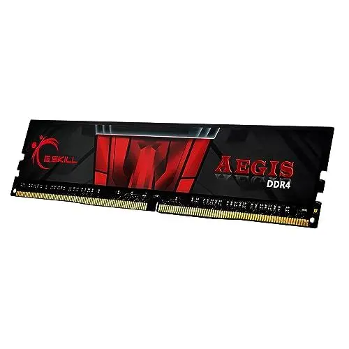 Produktbild: G.SKILL Aegis DDR4, DDR4-3200 CL16-18-18-38 1.35V, 16GB (1x16GB), zwart