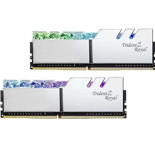 Produktbild: G.SKILL Trident Z Royal DDR4 3600Mhz 2x8GB CL18 Plata