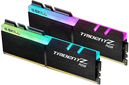 Produktbild: G.Skill F4-3000C16D-16GTZR - 16GB(8GBX2) G.SKILL Trident Z RGB DDR4 PC4-24000 3000MHz