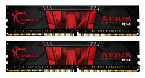 Produktbild: G.Skill F4-3200C16D-16GIS Aegis DDR4 16 GB PC 3200 CL16 KIT (2 x 8 GB)