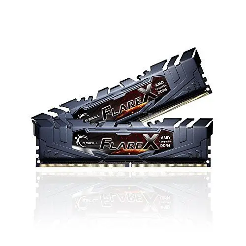 Produktbild: Gskill F4-3200C14D-16GFX Arbeitsspeicher FlareX DDR4 16GB (2x 8GB) schwarz