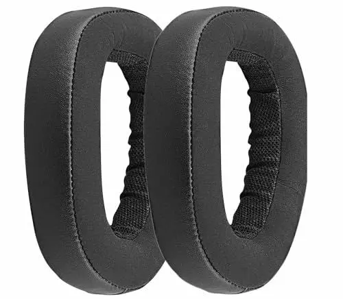 Produktbild: GSP 600 Ohrpolster, Sennheiser GSP 670 Ersatz Ohrpolster, Upgrade Ohrpolster Ersatzteile Kompatibel mit Sennheiser GSP 670 GSP 500 GSP 600 Gaming Headset, Kopfhörer Ohrpolster Kissen aus Memory Schaum