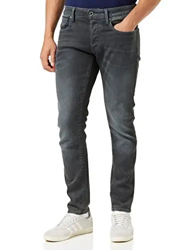 Produktbild: G-STAR Herren 3301 Slim Jeans, Mehrfarben (dk Aged Cobler 51001-7863-3143), 36W / 32L