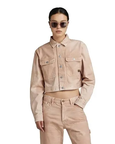 Produktbild: G-STAR RAW Damen Boxy Explorer Jacke, Beige (sun faded rugby tan gd D24349-D491-G551), M