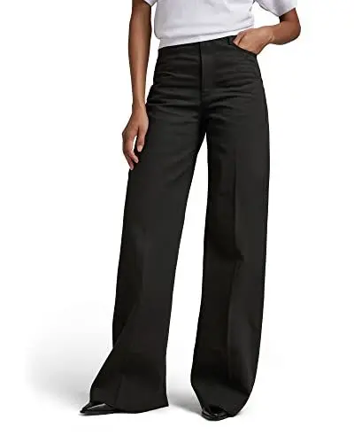Produktbild: G-STAR RAW Damen Deck Ultra High Wide Leg Jeans