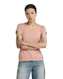 Produktbild: G-Star RAW Damen Eyben Slim V-Neck Top 2.0, Rosa (deep Berry Shake D24533-4107-B115), M