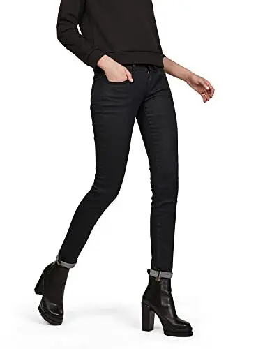 Produktbild: G-STAR RAW Damen Lynn Mid Waist Skinny Jeans