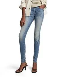 Produktbild: G-STAR RAW Damen Midge Zip Mid Skinny Jeans