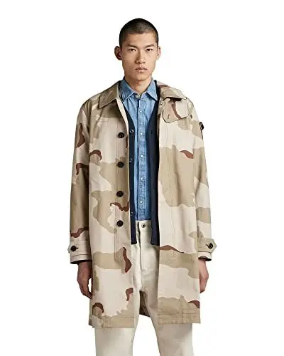 Produktbild: G-STAR RAW Herren Camo Trenchcoat