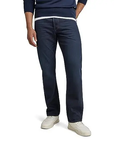 Produktbild: G-STAR Herren Dakota Regular Straight Jeans, Blau (Worn in Nighthawk Blue D23691-D489-G233), 32W / 32L