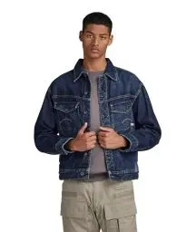 Produktbild: G-STAR RAW Herren Dakota Selvedge Jacke, Blau (worn in himalayan blue D23593-D317-G122), XL