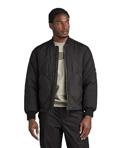 Produktbild: G-Star RAW Herren Diamond Qlty Bomber, Schwarz (dk black D23963-D199-6484), XL
