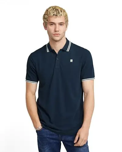 Produktbild: G-STAR RAW Herren Dunda Slim Stripe Poloshirt