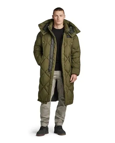 Produktbild: G-Star RAW Herren G- Whistler XL long blanket, Grün (dark olive D23633-D199-C744), M