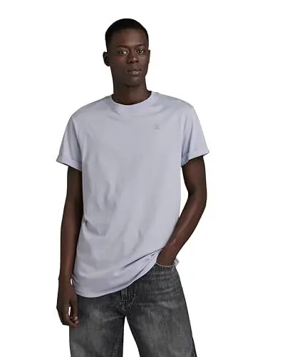 Produktbild: G-Star RAW Herren Lash T-Shirt, Grau (Icelandic Blue D16396-B353-G081), M