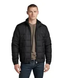 Produktbild: G-STAR RAW Herren Meefic quilted jkt, Schwarz (dk black D23965-B958-6484), M