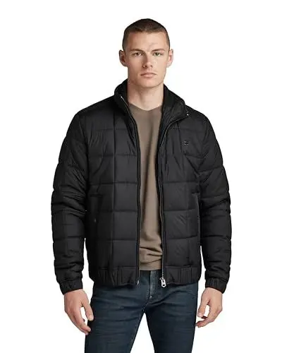 Produktbild: G-STAR RAW Herren Meefic quilted jkt, Schwarz (dk black D23965-B958-6484), M