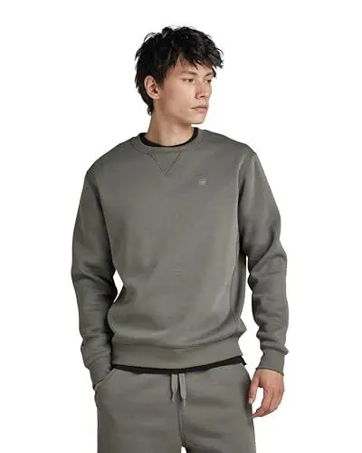 Produktbild: G-Star RAW Herren Premium Core Sweatshirt, Grau (gs Grey D16917-C235-1260), L
