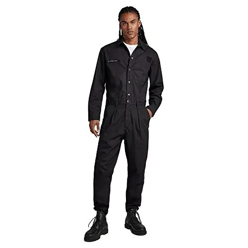 Produktbild: G-STAR RAW Herren Unisex Worker Overall, Schwarz (dk Black D22874-D387-6484), L