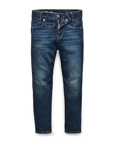 Produktbild: G-Star RAW Jungen SS22047 D-STAQ Slim Jeans Jeans, Blau (Faded Indigo D20213-01-B457), 4 Jahre