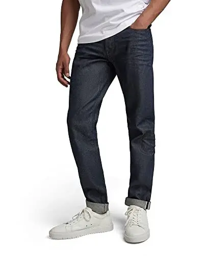 Produktbild: G-STAR RAW Herren Premium 3301 Slim Selvedge Jeans