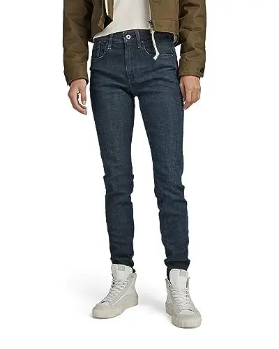 Produktbild: G-STAR Damen Lhana Skinny Jeans, Grau (Worn in Tornado D19079-D440-D353), 30W / 30L