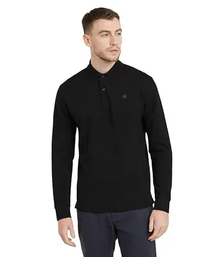 Produktbild: G-Star RAW Herren Dunda Core Poloshirt, Schwarz (dk Black D14141-5864-6484), S