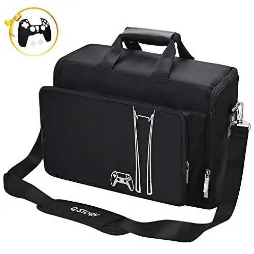 Produktbild: G-STORY Tasche Hartschale,Transporttasche Hartschale,Tragetasche Koffer Für PS5 Konsole,Zubehör,Controller Skin *1 enthalten
