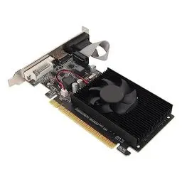 Produktbild: Dpofirs GT 610 Grafikkarte, 1 GB DDR3 64 Bit, DVI, VGA, HDMI, PCI Express 2.0 X 16, Desktop-Grafikkarte für PC, Lüfter, Desktop-Grafikkarte für Büro und Zuhause