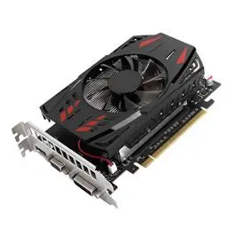 Produktbild: GTX1050Ti 1 GB Grafikkarte, DDR5, 128 Bit, PCI Express 3.0, 780 MHz, Gaming-Grafikkarte mit HDMI-, DVI- und VGA-Anschlüssen, Unterstützt 3D API DirectX 12, VBESTLIFEhkq2avryf4
