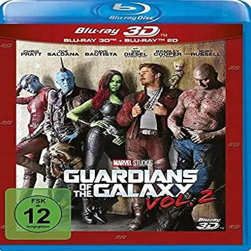 Produktbild: Guardians of the Galaxy Vol. 2 (2D & 3D)(3D-Blu-ray)