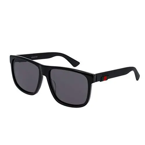 Produktbild: Gucci Mens GG0010S-001 Sunglasses, Black, 58