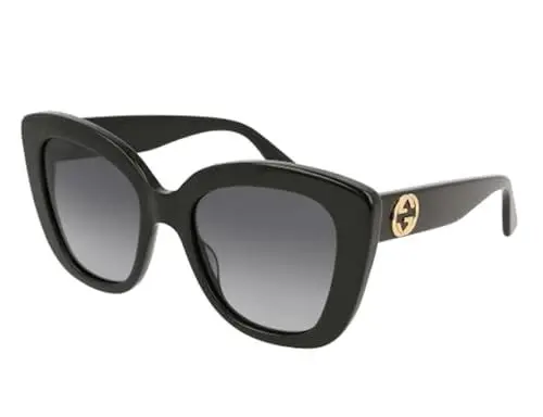 Produktbild: Gucci Womens GG0327S-001 Sunglasses, Black, 52