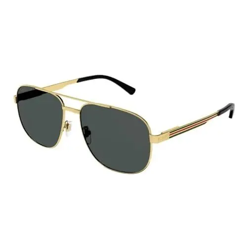 Produktbild: Gucci Herren GG1223S-002 Sonnenbrille, Gold
