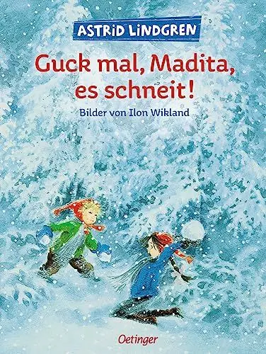Produktbild: Guck mal, Madita, es schneit!: Weihnachtlicher Bilderbuch-Klassiker ab 4 Jahren