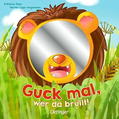 Produktbild: Guck mal, wer da brüllt!: Pappbilderbuch mit Spiegelfolie für tierische Verwandlungen