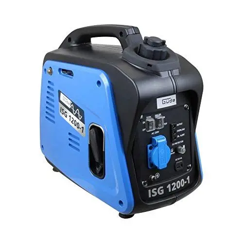 Produktbild: Güde Inverter Stromerzeuger ISG 1200-1 (4-Takt Motor, Benzin, 1,3/1,8 (kW/PS), 1x 230V, max. 1200W, Laufzeit bis 6,5 h, Tank 2,8 l, Überlastungsschutz, ECO-Modus, Gewicht 12,9 kg, TEST GUT - SEHR GUT)