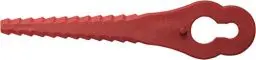 Produktbild: Güde 58586 Ersatzmesser-Set 20-tlg. (VE OVP 20 Stck., passend zu Güde #58598 Rasentrimmer RT 18-201-05 und Güde #58599 Rasentrimmer RT 18-0) Rot