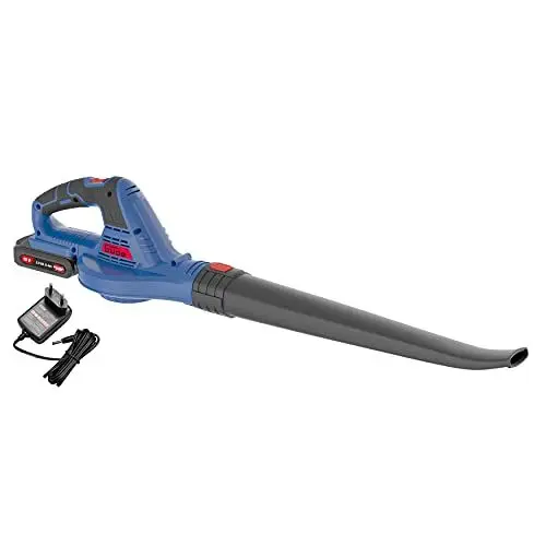 Produktbild: Güde 58589 Akku Laubbläser LB 18-201-05 (18 V, Easy-Energy-Exchange), Blau, Schwarz, Rot