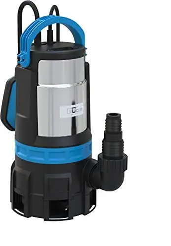 Produktbild: Güde 94600 Kombitauchpumpe GS 750.1 2in1 (750 W, 16.500l/h, max. Förderhöhe 9 m, max. Eintauchtiefe 7 m), Blau, Schwarz