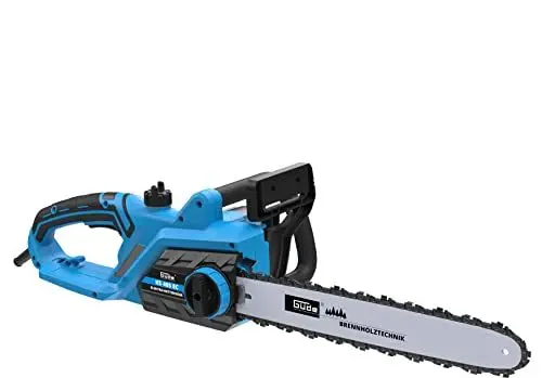 Produktbild: Güde 95033 Elektro Kettensäge KS 405 EC (2400 W, 385 mm Schnittlänge, werkzeuglose Kettenspannung, automatische Kettenschmierung, hochwertige und scharfe Sägekette)