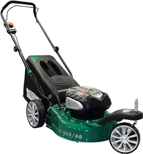 Produktbild: Güde 95892 Akku-Rasenmäher Trike 405/40-0 (40 V, 41 cm Schnittbreite, 40 l Grasfangsack mit Füllstandsanzeige, 6-fach Höhenverstellung, bürstenloser Motor, ohne Akku und Ladegerät)